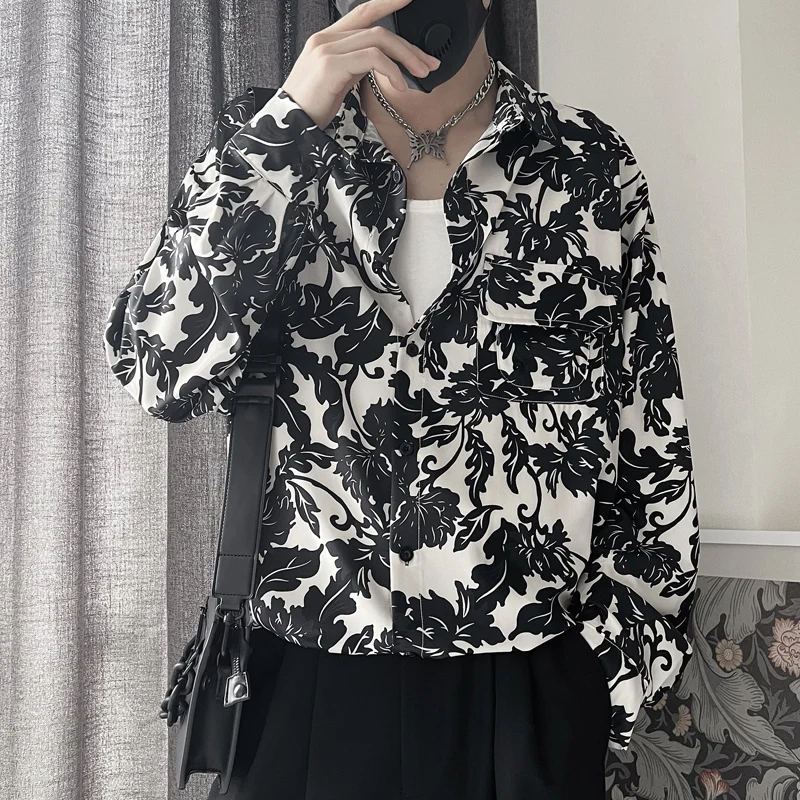 Loose Casual Men's Printed Shirt. Vacation, Beach Daily Long Sleeve Shirt.M-3XL Youth Casual Shirt
Loose Casual Men's Printed Shirt. Vacation, Beach Daily Long Sleeve Shirt.M-3XL Youth Casual Shirt