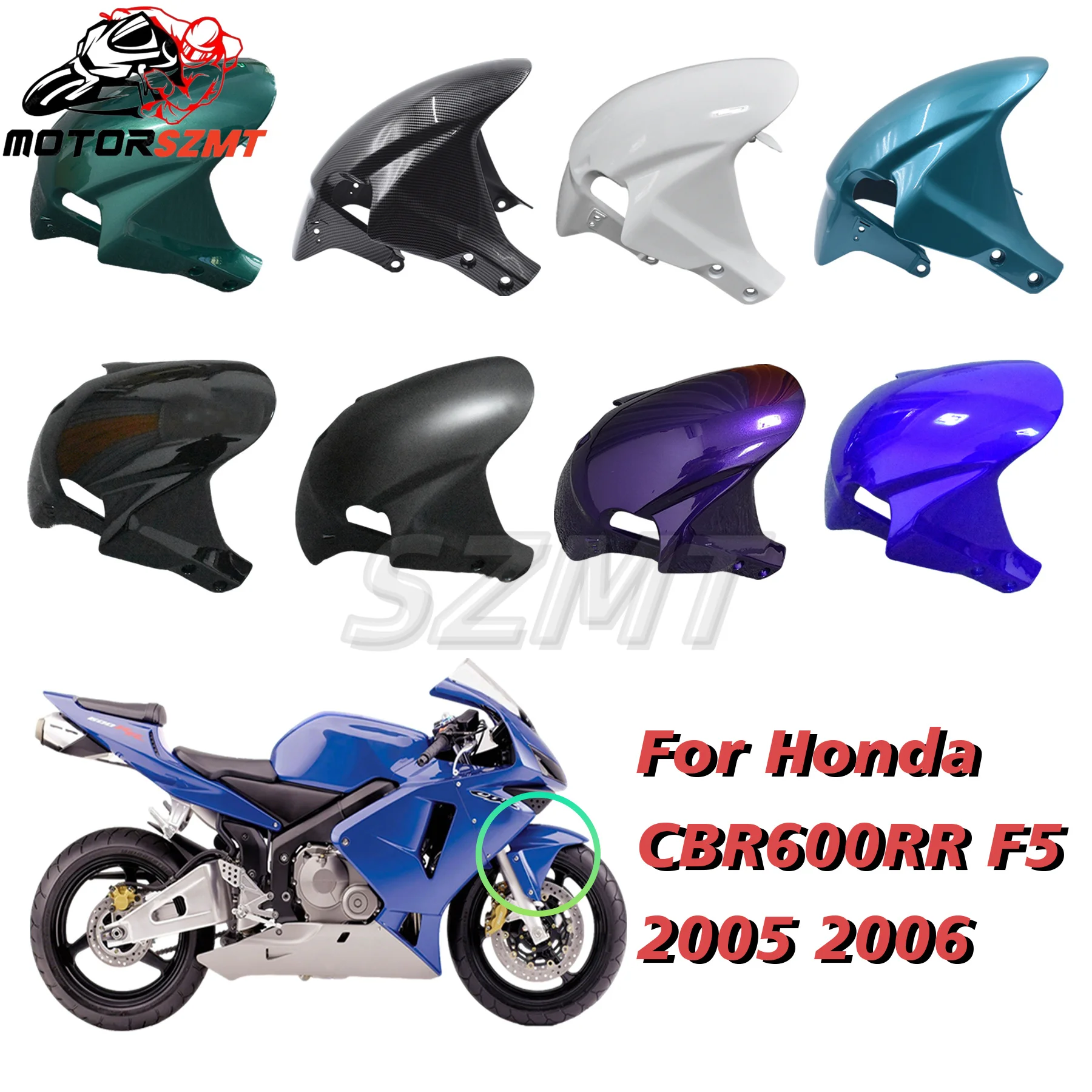 Front Protector Injection For Honda CBR600RR F5 2005 2006 Front Fender Front Mudguard Plastic Parts
Front Protector Injection For Honda CBR600RR F5 2005 2006 Front Fender Front Mudguard Plastic Parts