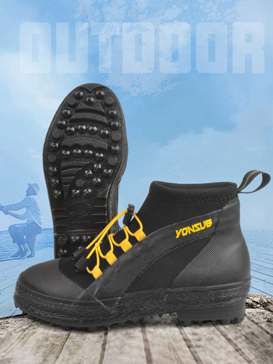 Adult Rock Fishing Reef Climbing Waterproof Fishing Shoes Sea Fishing Outdoor Water Sports Beach Non-slip Diving Climbing Shoes
Adult Rock Fishing Reef Climbing Waterproof Fishing Shoes Sea Fishing Outdoor Water Sports Beach Non-slip Diving Climbing Shoes