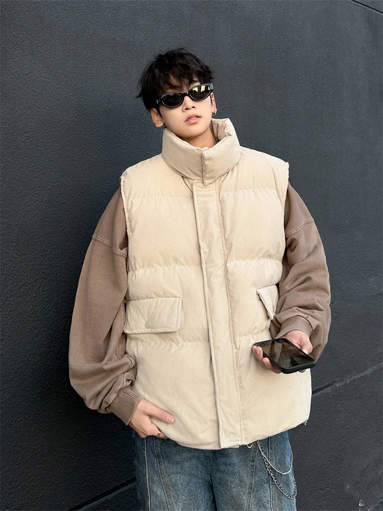 Утепленная вельветовая куртка в корейском стиле с воротником-стойкой, толстовка унисекс, повседневная модная брендовая теплая хлопковая верхняя одежда
Утепленная вельветовая куртка в корейском стиле с воротником-стойкой, толстовка унисекс, повседневная модная брендовая теплая хлопковая верхняя одежда