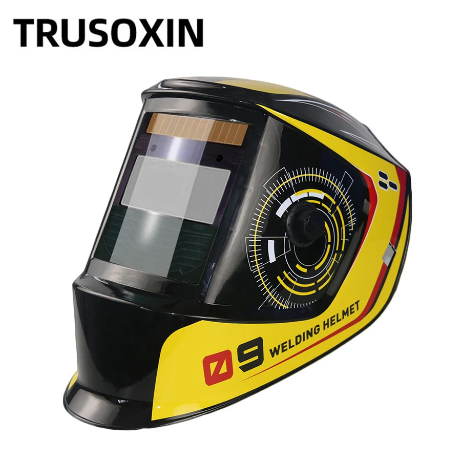 High-definition auto-darkening welding helmet, anti-glare and anti-UV professional welding protective helmet
High-definition auto-darkening welding helmet, anti-glare and anti-UV professional welding protective helmet