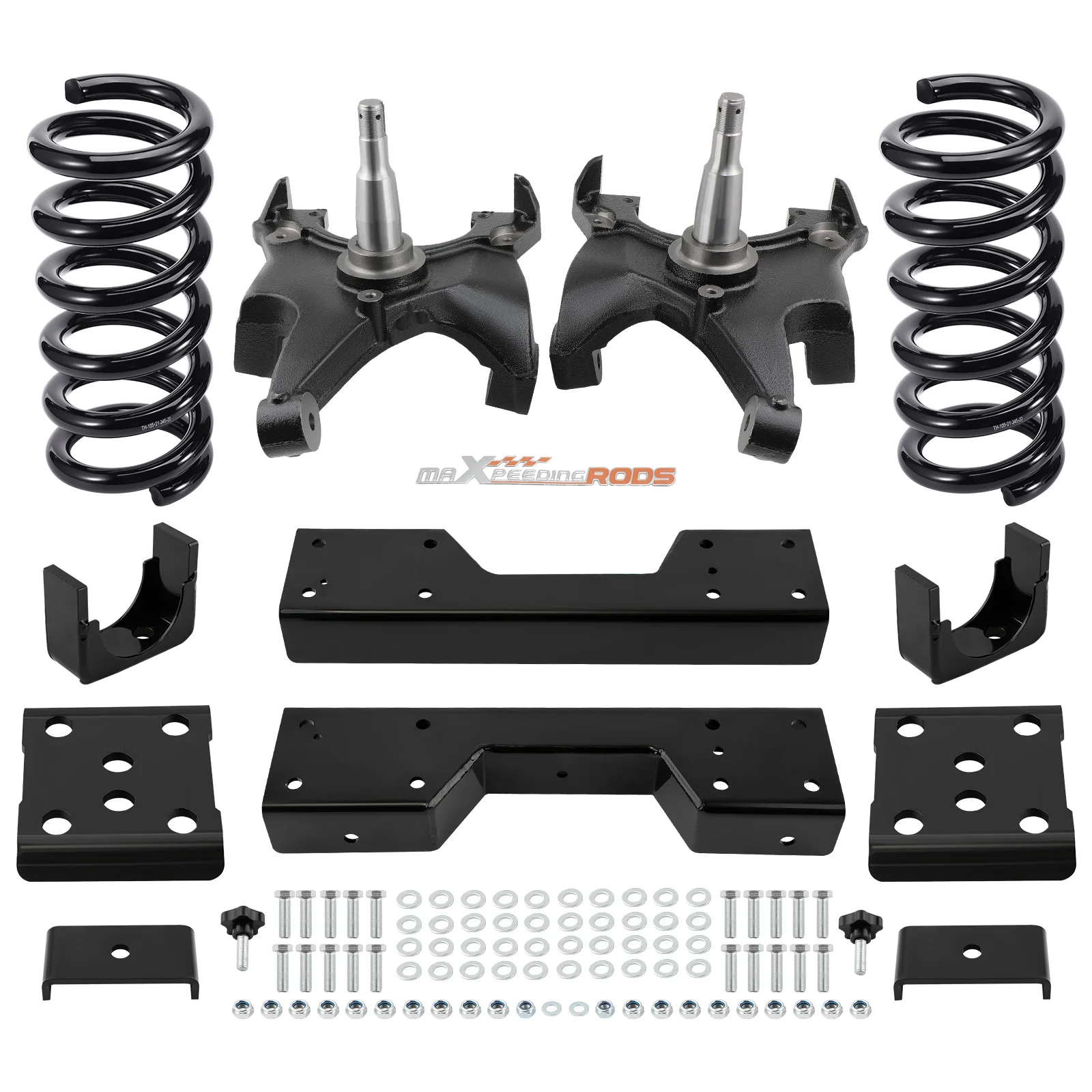Front 4" Rear 6" Lowering Kit For Chevrolet GMC C1500 88-98 W/1.25" ROTORS V8
Front 4" Rear 6" Lowering Kit For Chevrolet GMC C1500 88-98 W/1.25" ROTORS V8