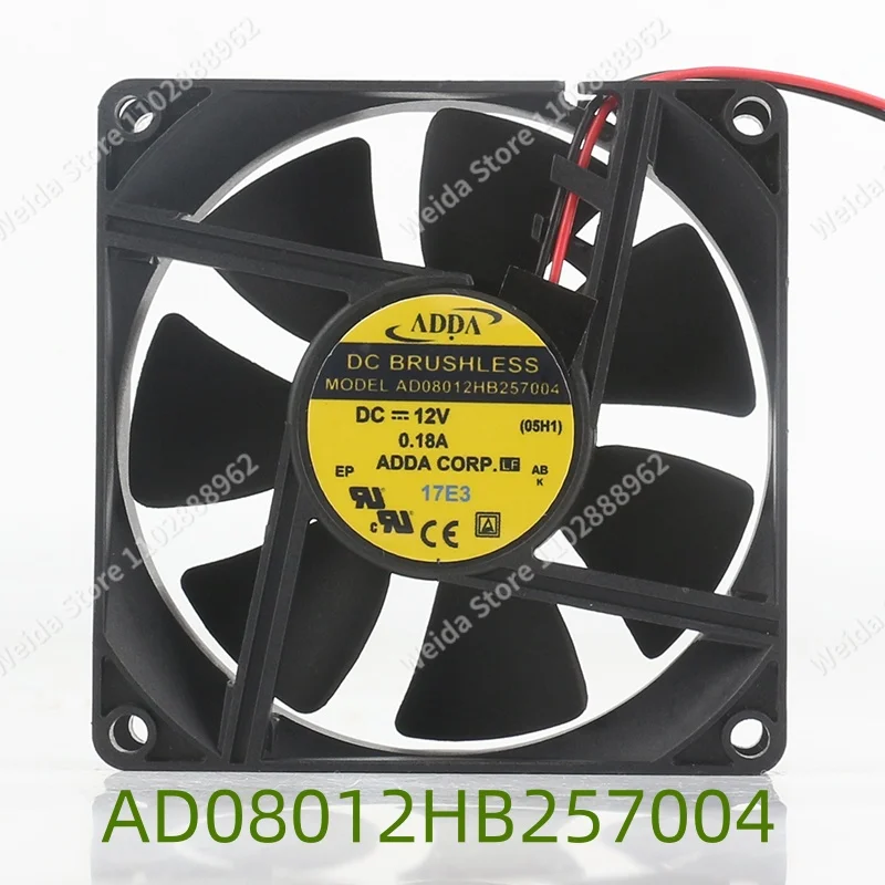 ADDA DC 12V 0.18A AC EC 8025 80X80X25MM 8CM inverter Large air volume waterproof industrial AD08012HB257004 Coolingfan
ADDA DC 12V 0.18A AC EC 8025 80X80X25MM 8CM inverter Large air volume waterproof industrial AD08012HB257004 Coolingfan