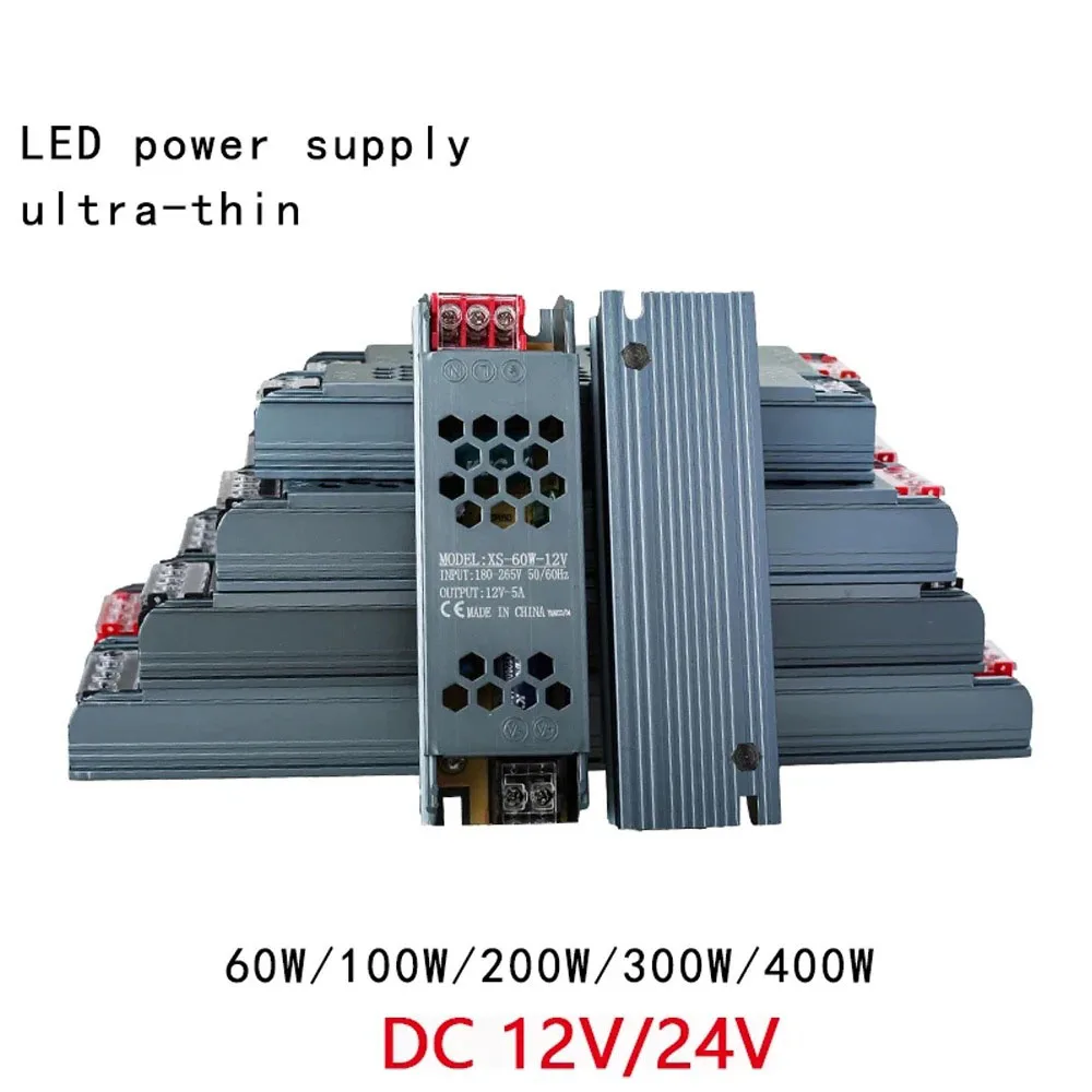 Top LED Lighting Transformers High Quality Mute 12V 24V 60W 100W 150W 200W 300W 400W LED Strip 2A Power Supply Driver Converter
Top LED Lighting Transformers High Quality Mute 12V 24V 60W 100W 150W 200W 300W 400W LED Strip 2A Power Supply Driver Converter
