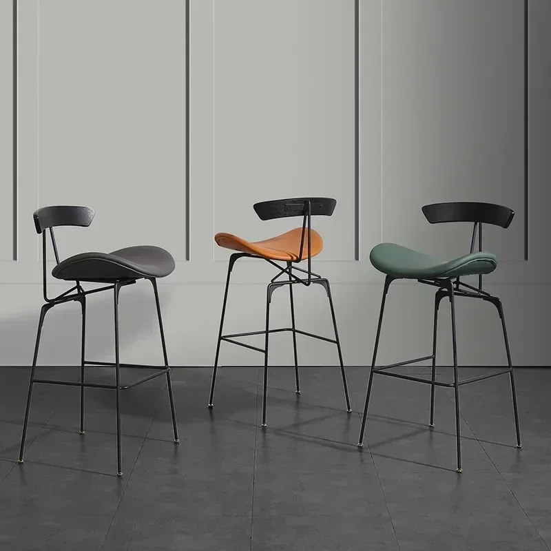 Nordic Retro Backrest Bar Chair Household Ant Bar Simple High Chair Wrought Iron High Stool Milk Tea Shop Bar Stool Furniture
Nordic Retro Backrest Bar Chair Household Ant Bar Simple High Chair Wrought Iron High Stool Milk Tea Shop Bar Stool Furniture