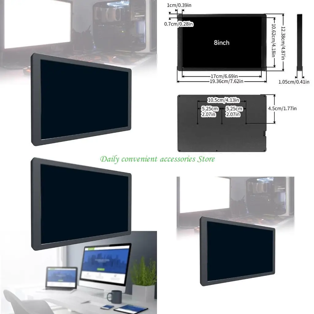 97QB USB-мониторы с IPS-дисплеем для настольных компьютеров, незаменимый инструмент визуализации данных ПК с инновационным
97QB USB-мониторы с IPS-дисплеем для настольных компьютеров, незаменимый инструмент визуализации данных ПК с инновационным