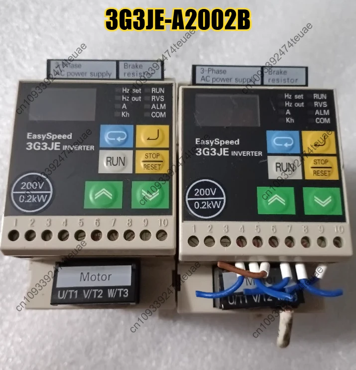 1pcs Frequency converter 3G3JE-A2002B 0.2KW Test OK
1pcs Frequency converter 3G3JE-A2002B 0.2KW Test OK