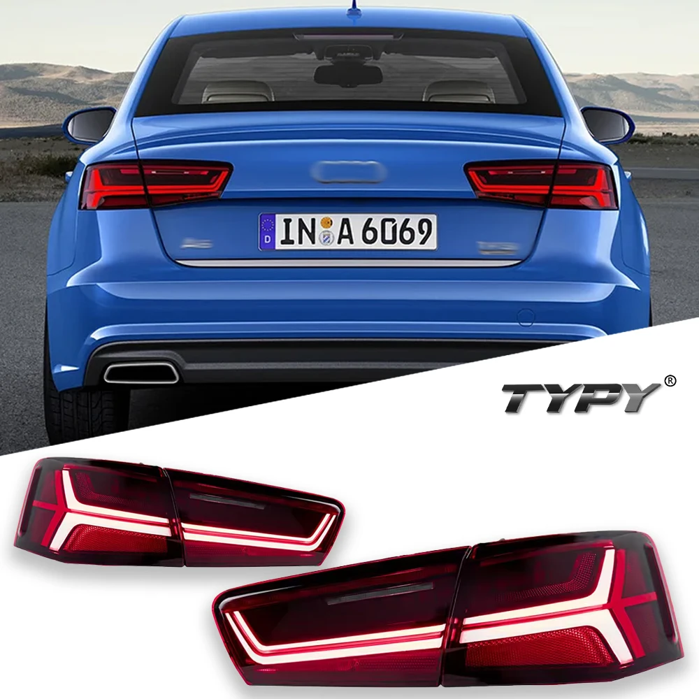TYPY автомобиль для Audi A6 задний фонарь A6L S6 C7 2012-2015 обновление модифицированный новый DRL динамический указатель поворота светодиодный задний фонарь автоаксессуары
TYPY автомобиль для Audi A6 задний фонарь A6L S6 C7 2012-2015 обновление модифицированный новый DRL динамический указатель поворота светодиодный задний фонарь автоаксессуары