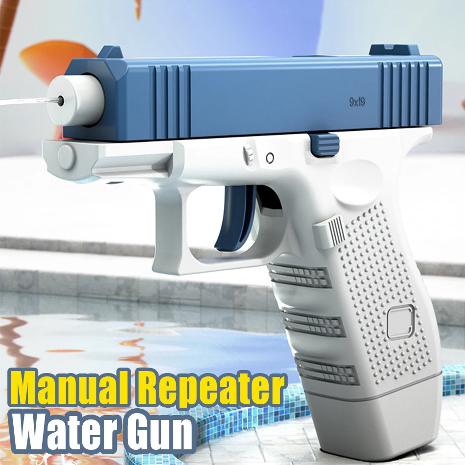2024 Explosive children's manual Glock water gun continuous water gun beach mini water gun
2024 Explosive children's manual Glock water gun continuous water gun beach mini water gun