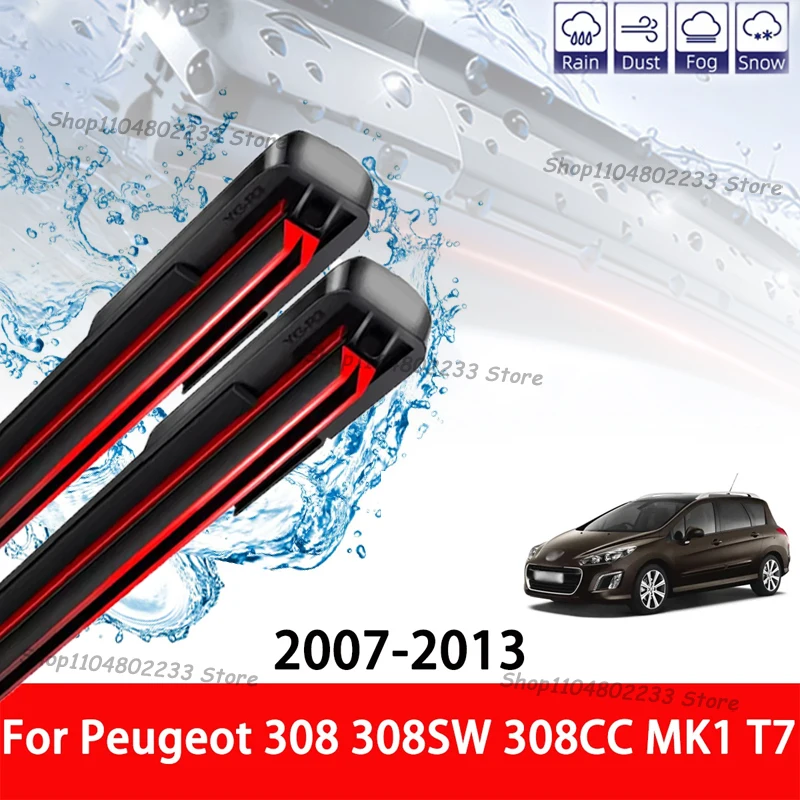 Car Front Windshield Wiper 2pc Suitable For Peugeot 308 308SW 308CC MK1 T7 2007-2013 Car Front Wiper Kit 30"+26" Car Accessories
Car Front Windshield Wiper 2pc Suitable For Peugeot 308 308SW 308CC MK1 T7 2007-2013 Car Front Wiper Kit 30"+26" Car Accessories