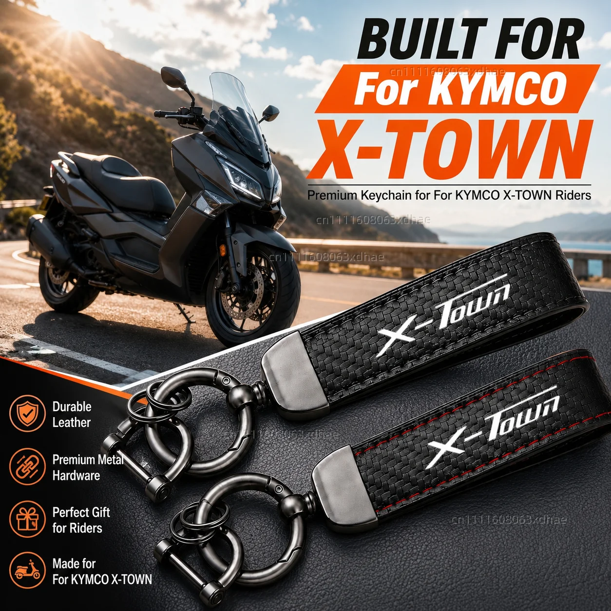 High-Grade Leather Motorcycle Keychain Holder Keyring Accessories For KYMCO X-TOWN125i X-TOWN300i
High-Grade Leather Motorcycle Keychain Holder Keyring Accessories For KYMCO X-TOWN125i X-TOWN300i