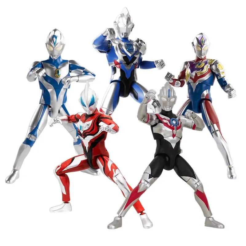 Bandai Ultraman Articulated Figure with Sound and Light, Tiga Dyna Agul Zero Orb Zeta Action Figure Collectible Toy
Bandai Ultraman Articulated Figure with Sound and Light, Tiga Dyna Agul Zero Orb Zeta Action Figure Collectible Toy