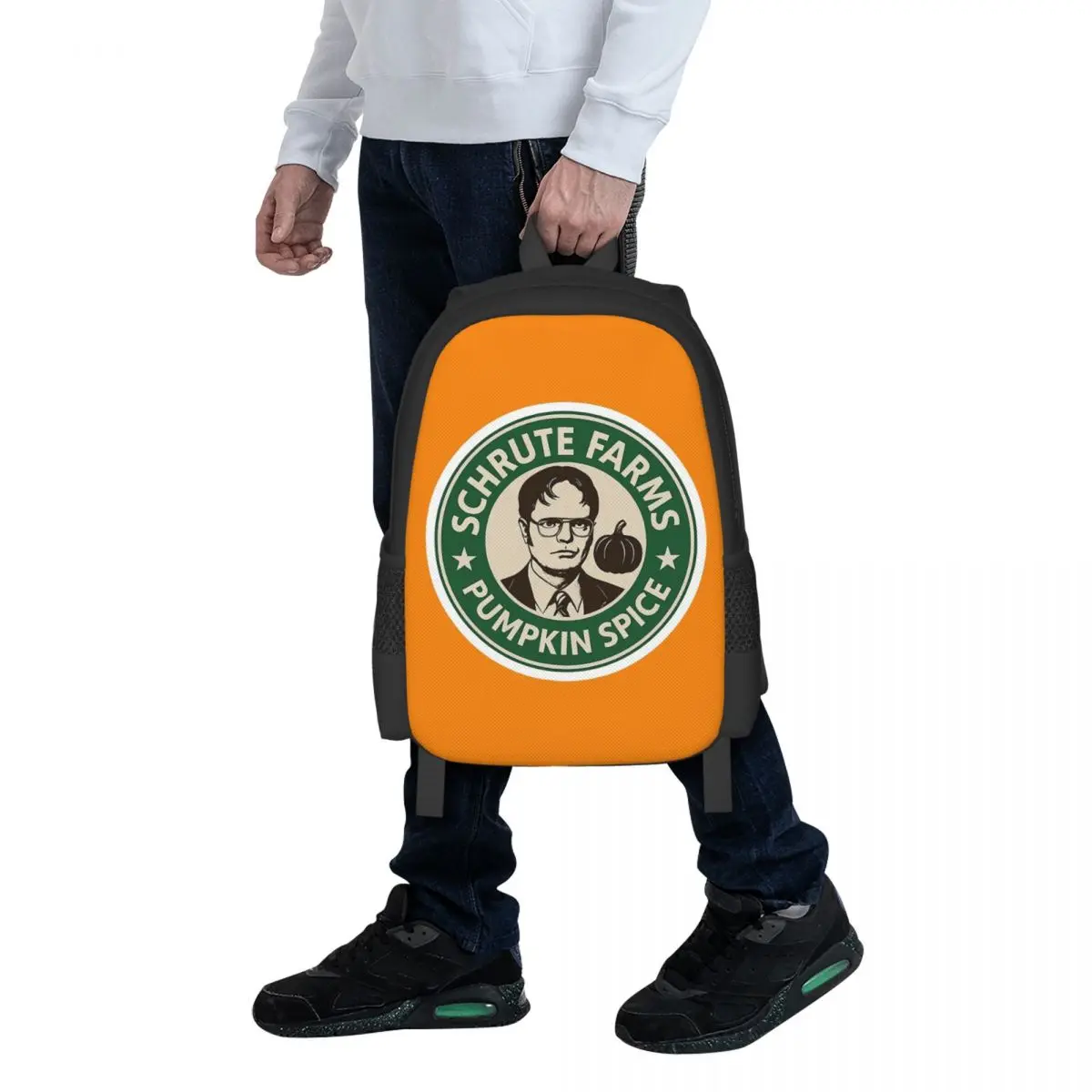 Schrute Farms Pumpkin Spice Student Backpack School Bag Hiking Travel Daypack for Boys Girls Fashion Bookbag Shoulder Bags
Schrute Farms Pumpkin Spice Student Backpack School Bag Hiking Travel Daypack for Boys Girls Fashion Bookbag Shoulder Bags