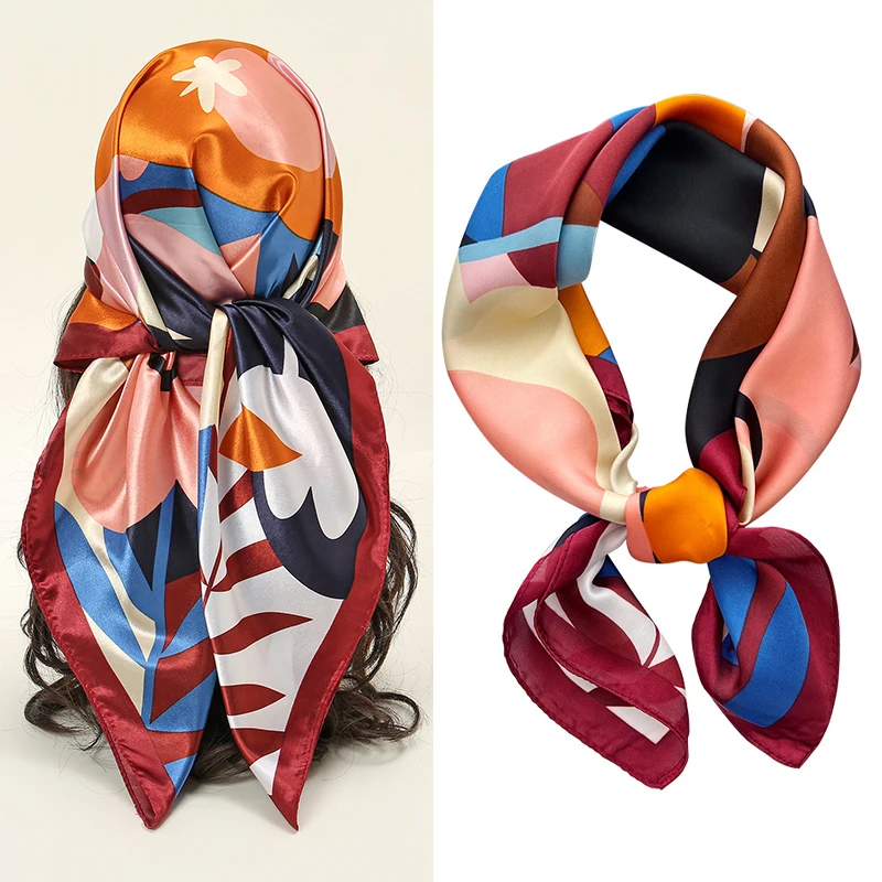 Luxury Fashion Print 70*70cm Square Scarf Women Soft Satin Hairband Neckerchief Tie Female Headband Foulard Bag Ribbon
Luxury Fashion Print 70*70cm Square Scarf Women Soft Satin Hairband Neckerchief Tie Female Headband Foulard Bag Ribbon