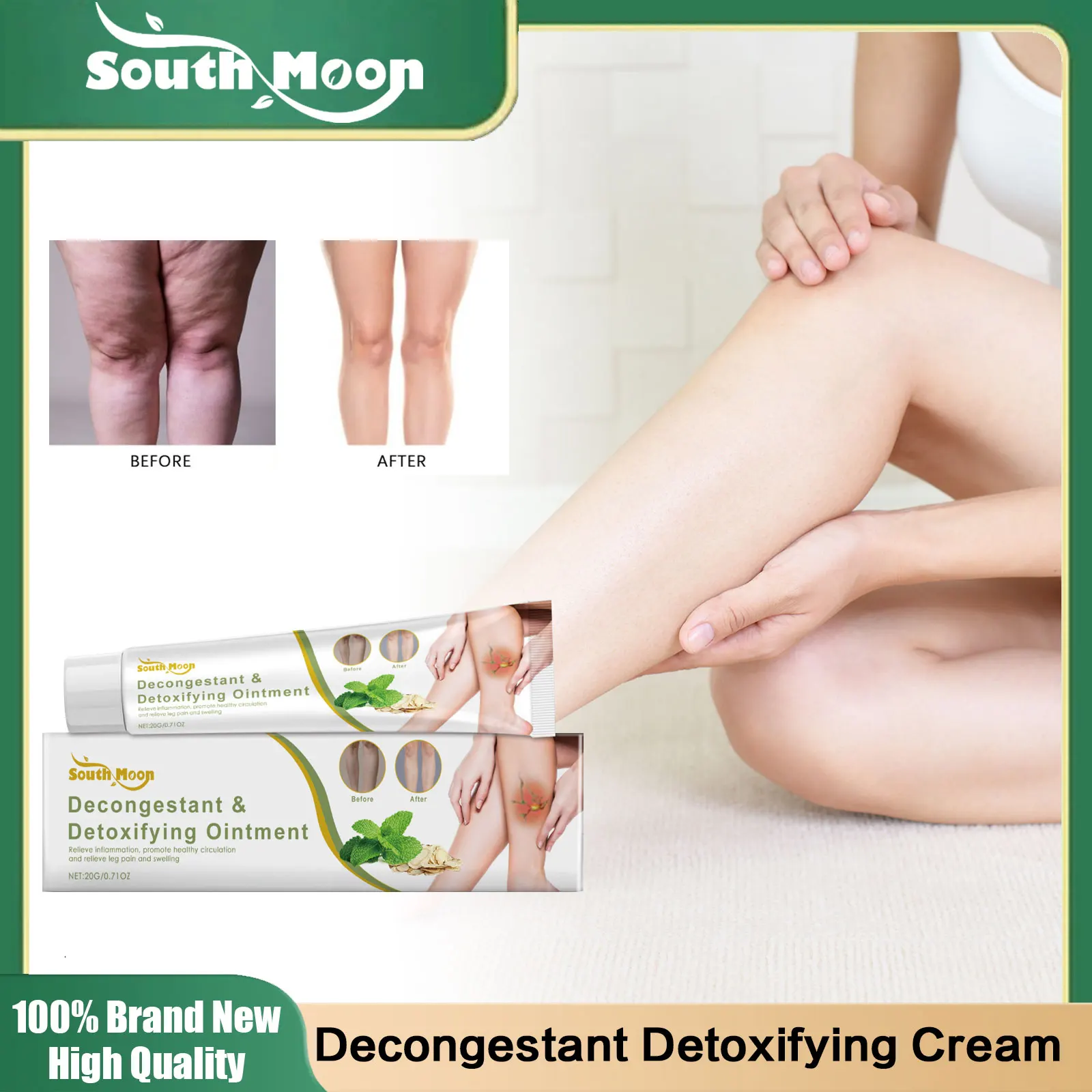 Improve Blood Circulation Cream Repair Varicose Vein Relief Leg Pain Swelling Vasculitis Phlebitis Angiitis Massage Plaster Care
Improve Blood Circulation Cream Repair Varicose Vein Relief Leg Pain Swelling Vasculitis Phlebitis Angiitis Massage Plaster Care