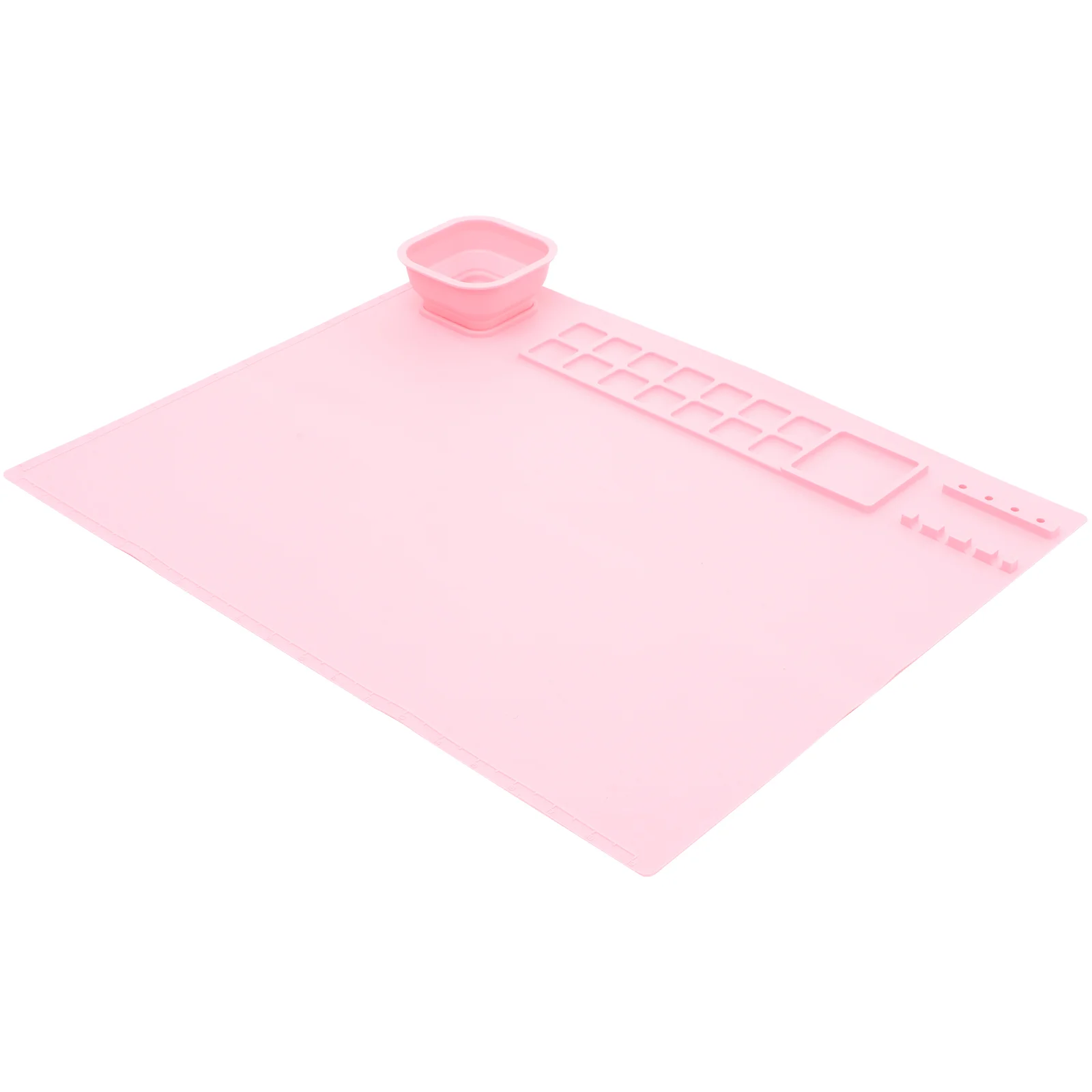 Palette Color Mixing Board with Cup Paint Pallet for Silicone Painting Pigment Trays 5000X4000X010CM Plate Pink Plates Child
Palette Color Mixing Board with Cup Paint Pallet for Silicone Painting Pigment Trays 5000X4000X010CM Plate Pink Plates Child