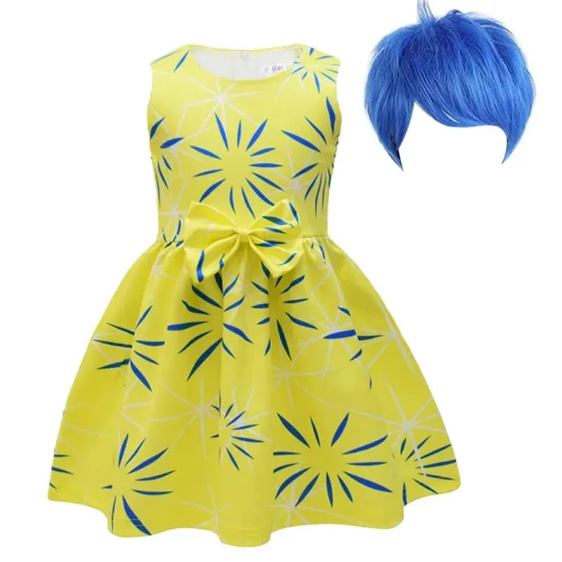 Joy Disgust Cosplay Costume Intensamente2 Princess Dress Wig Kids Girls Outfit Anime Cartoon Role Play Carnival Halloween Skirts
Joy Disgust Cosplay Costume Intensamente2 Princess Dress Wig Kids Girls Outfit Anime Cartoon Role Play Carnival Halloween Skirts