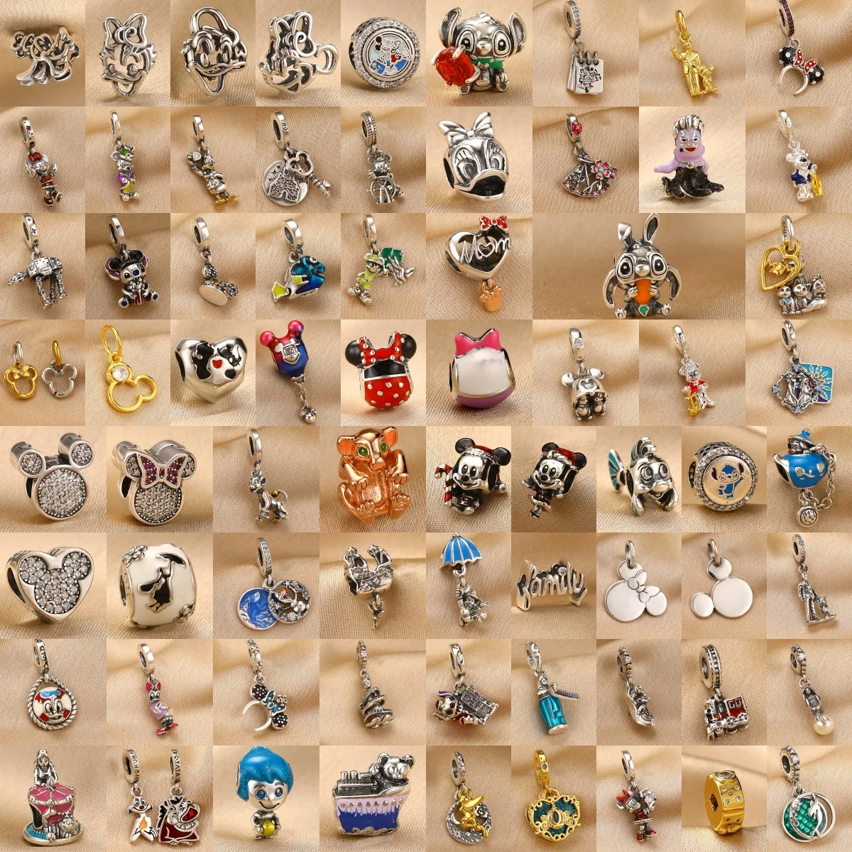 925 Silver European Duck Mouse Mermaid Blue Dog Pendant, Suitable for DIY Women's Exquisite Jewelry with Original Bracelets
925 Silver European Duck Mouse Mermaid Blue Dog Pendant, Suitable for DIY Women's Exquisite Jewelry with Original Bracelets