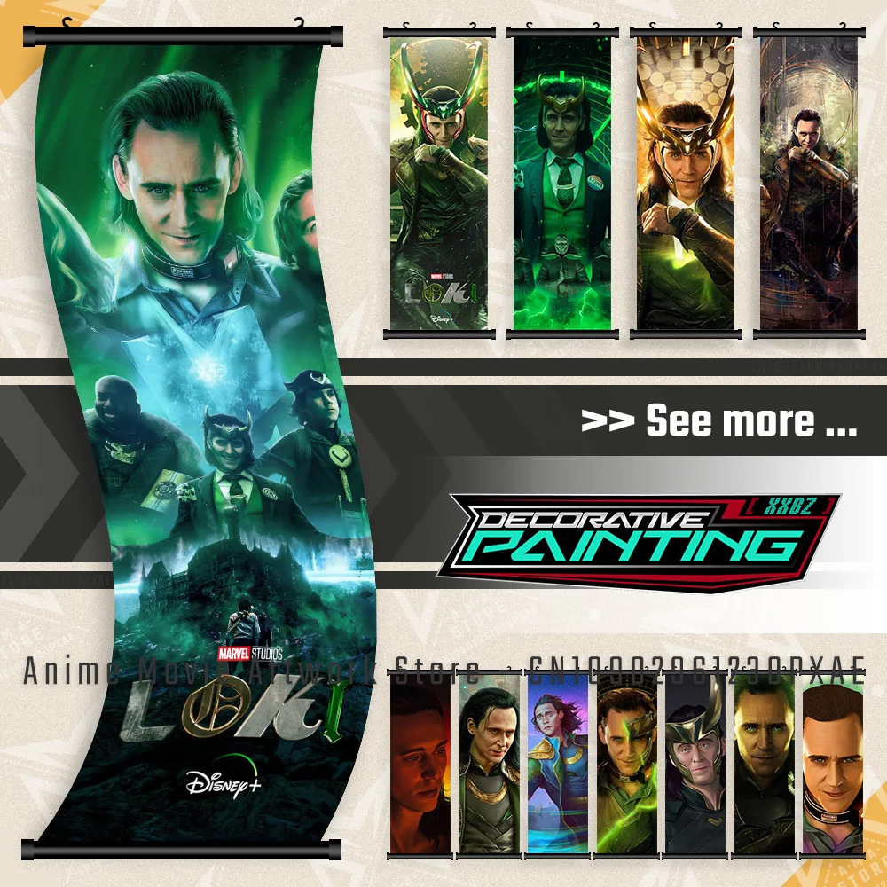 The Avengers God Of Mischief Loki Wall Artwork Canvas Scrolls Picture Movie Marvel Print Poster Home Decoration Hanging Painting
The Avengers God Of Mischief Loki Wall Artwork Canvas Scrolls Picture Movie Marvel Print Poster Home Decoration Hanging Painting