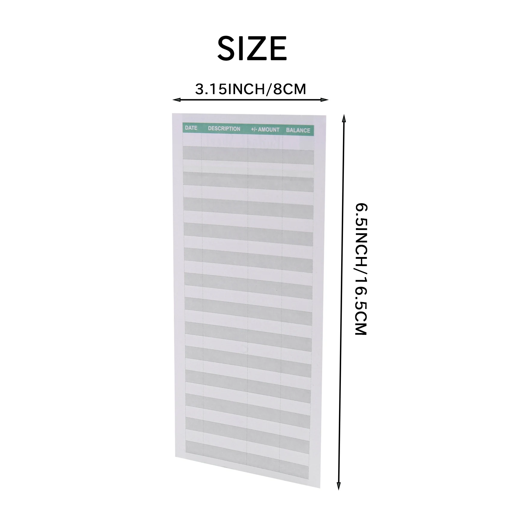 NEW HOT In Stock-60 Pieces Expense Tracker Sheets Budget Trackers Paper Fit Budget Envelopes Banknote Envelope Budget For Person
NEW HOT In Stock-60 Pieces Expense Tracker Sheets Budget Trackers Paper Fit Budget Envelopes Banknote Envelope Budget For Person