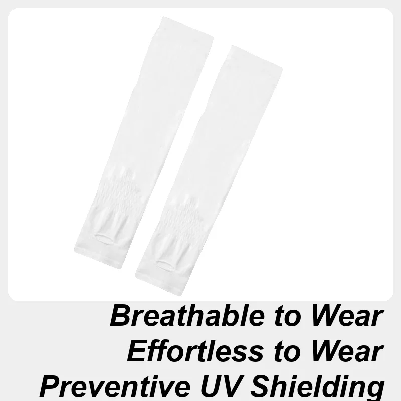 Arm Protection Sleeves Sunscreen Protector For Sports Cooling UV Protective Arm Sleeves With Half-Finger For Men Women
Arm Protection Sleeves Sunscreen Protector For Sports Cooling UV Protective Arm Sleeves With Half-Finger For Men Women