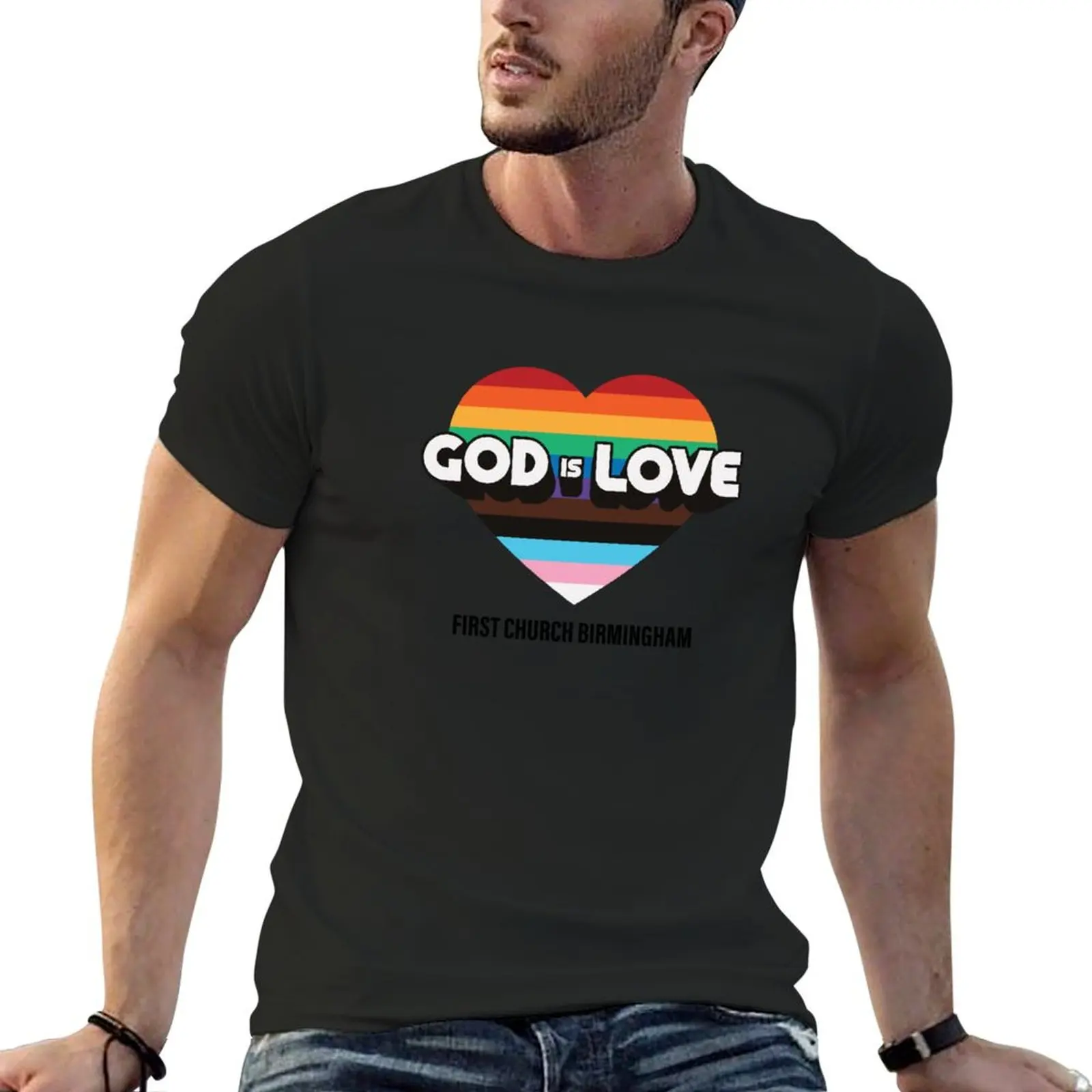 God is Love 2022 logo T-Shirt summer tops graphic tee shirt customizeds cotton t shirt men
God is Love 2022 logo T-Shirt summer tops graphic tee shirt customizeds cotton t shirt men
