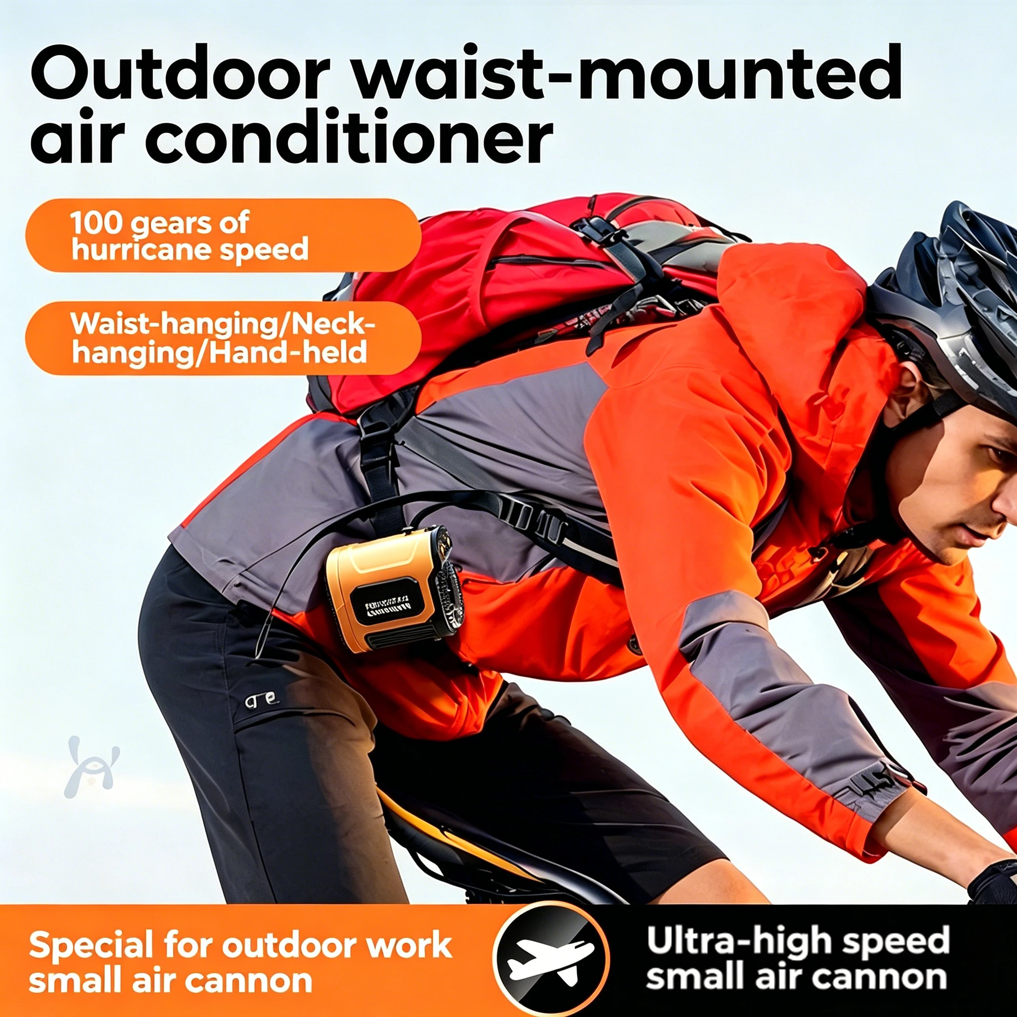 Rechargeable Waist Neck Fan Strong Airflow Portable For Outdoor Construction Work Hands-Free For Convenience USB Mini Quiet Wear
Rechargeable Waist Neck Fan Strong Airflow Portable For Outdoor Construction Work Hands-Free For Convenience USB Mini Quiet Wear
