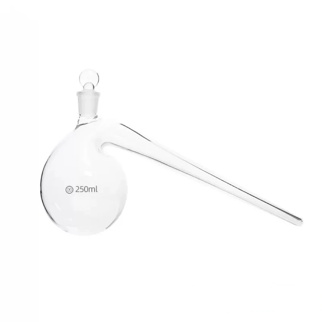 Реторта 250 мл с заземлением - в стеклянной пробке Боросиликатная стеклянная колба 3,3 для дистилляции Лабораторная химия Изогнутый Nec
Реторта 250 мл с заземлением - в стеклянной пробке Боросиликатная стеклянная колба 3,3 для дистилляции Лабораторная химия Изогнутый Nec