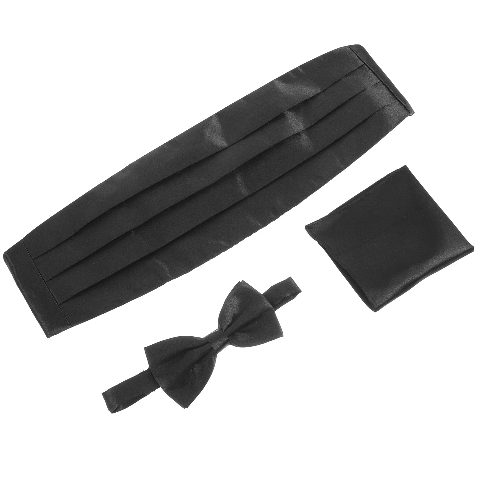 3pcs Men'S Tie Cummerbund Pocket Handkerchief Men'S Handkerchief Set Shiny Accessory For Wedding Party Black
3pcs Men'S Tie Cummerbund Pocket Handkerchief Men'S Handkerchief Set Shiny Accessory For Wedding Party Black