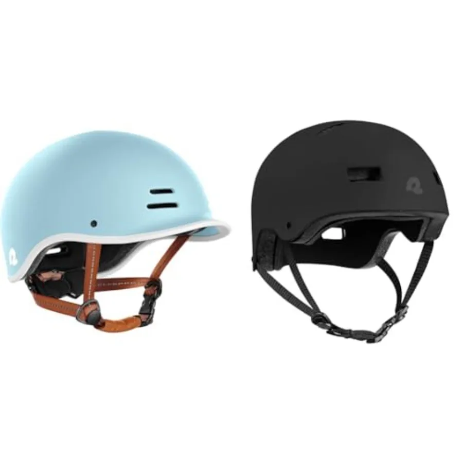 Adult bike and skate helmets for road cycling and multi-sport use, lightweight EPS foam with durable polycarbonate shell, matte
Adult bike and skate helmets for road cycling and multi-sport use, lightweight EPS foam with durable polycarbonate shell, matte