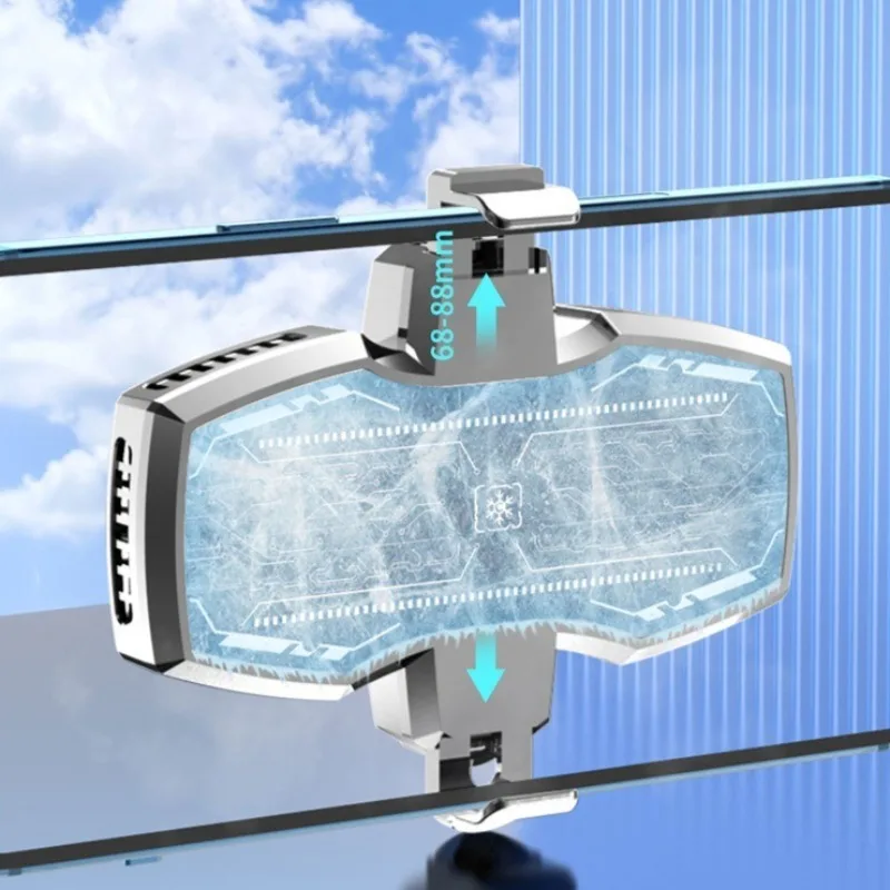 New Mobile Phone Live Streaming Cooler with Temperature Control Digital Display and Semiconductor Cooling Radiator
New Mobile Phone Live Streaming Cooler with Temperature Control Digital Display and Semiconductor Cooling Radiator