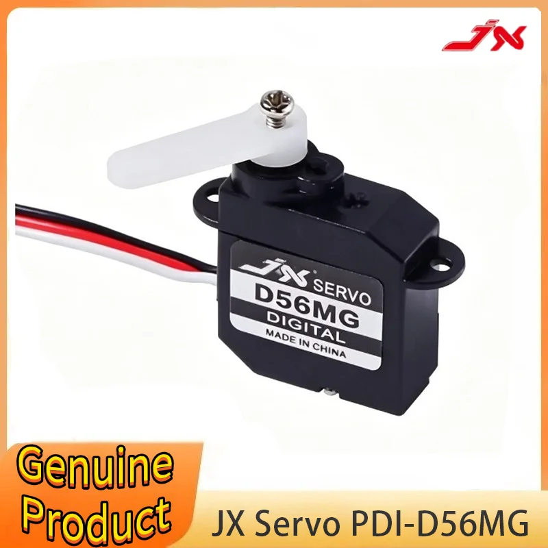JX Servo PDI-D56MG 5.6g Metal Gear Digital Coreless Servo 0.89KG for RC Car Helicopter Drone Airplane RC Parts
JX Servo PDI-D56MG 5.6g Metal Gear Digital Coreless Servo 0.89KG for RC Car Helicopter Drone Airplane RC Parts
