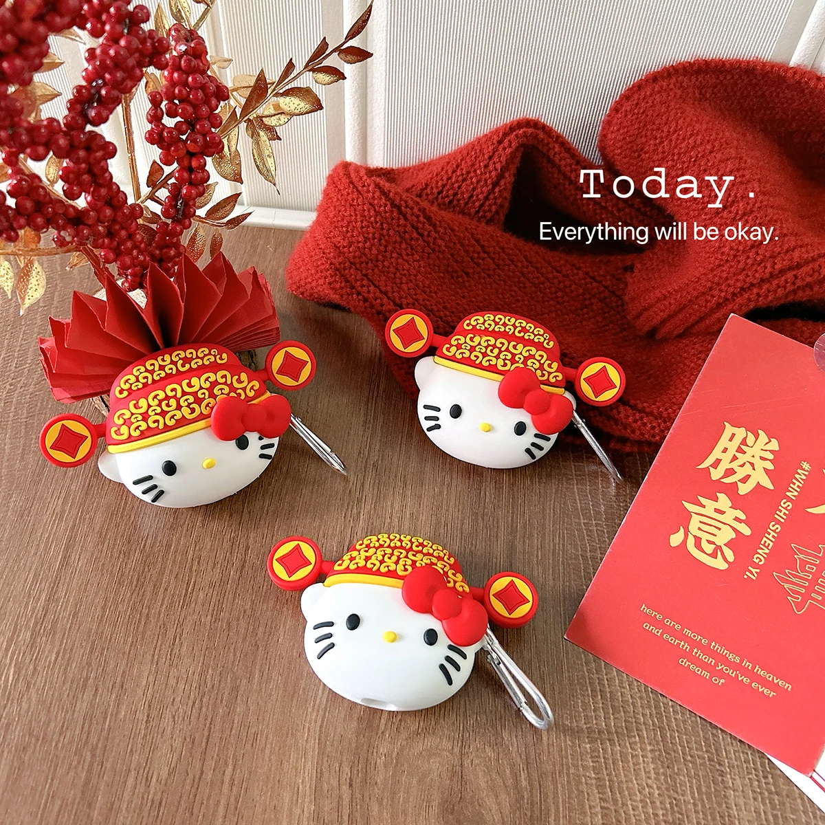 Cover for Apple AirPods 1 2 3 3rd Case for AirPods Pro 2 Case 3D Silicone Cartoon Wealthy Cat Waterproof Earphone Case
Cover for Apple AirPods 1 2 3 3rd Case for AirPods Pro 2 Case 3D Silicone Cartoon Wealthy Cat Waterproof Earphone Case
