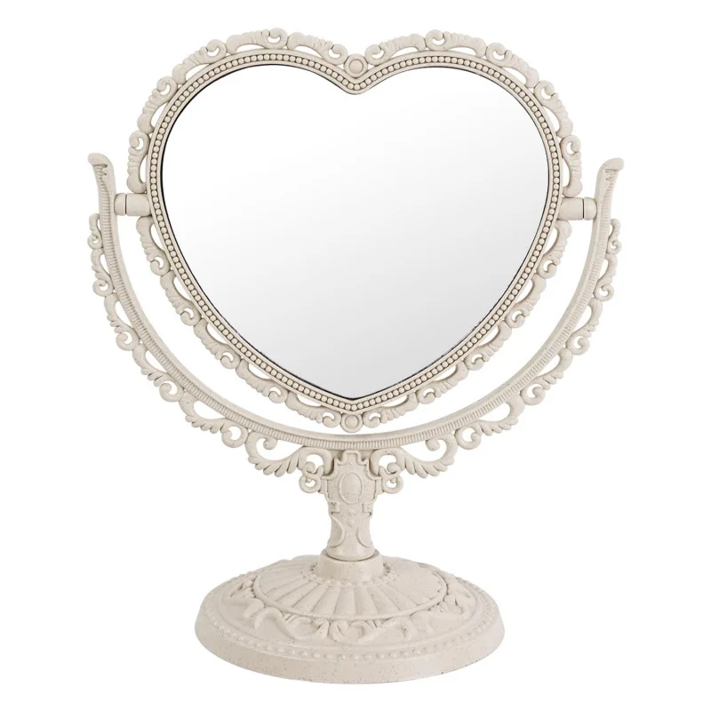 XPXKJ Inch Vintage Heart Mirror - Elegant Desk Makeup Mirror with Double Sided 360 Degree Rotation Vanity Mirror Coquette
XPXKJ Inch Vintage Heart Mirror - Elegant Desk Makeup Mirror with Double Sided 360 Degree Rotation Vanity Mirror Coquette