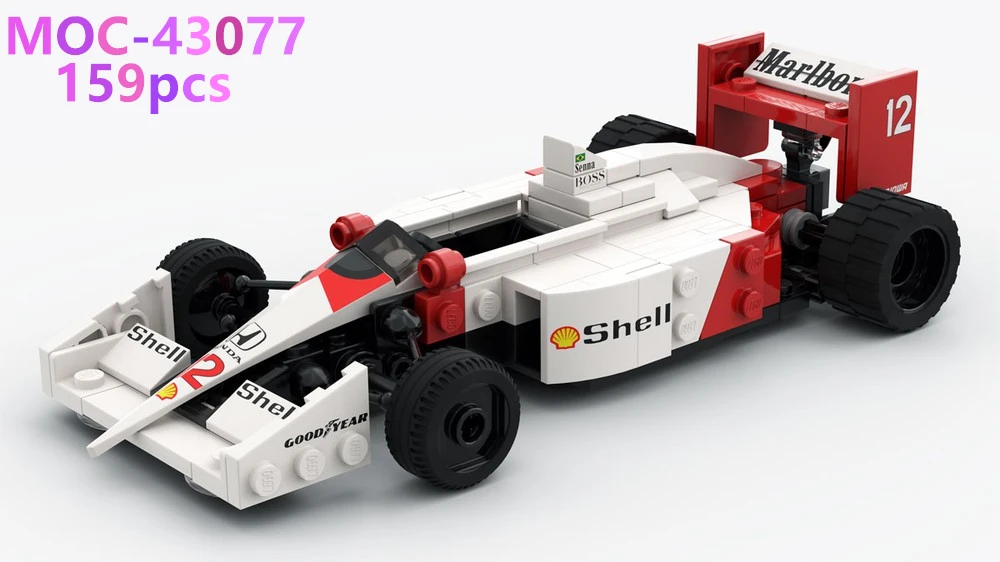 MOC-43077 гоночный автомобиль, 159 шт., совместимые строительные игрушечные блоки для детей, рождественские подарки
MOC-43077 гоночный автомобиль, 159 шт., совместимые строительные игрушечные блоки для детей, рождественские подарки