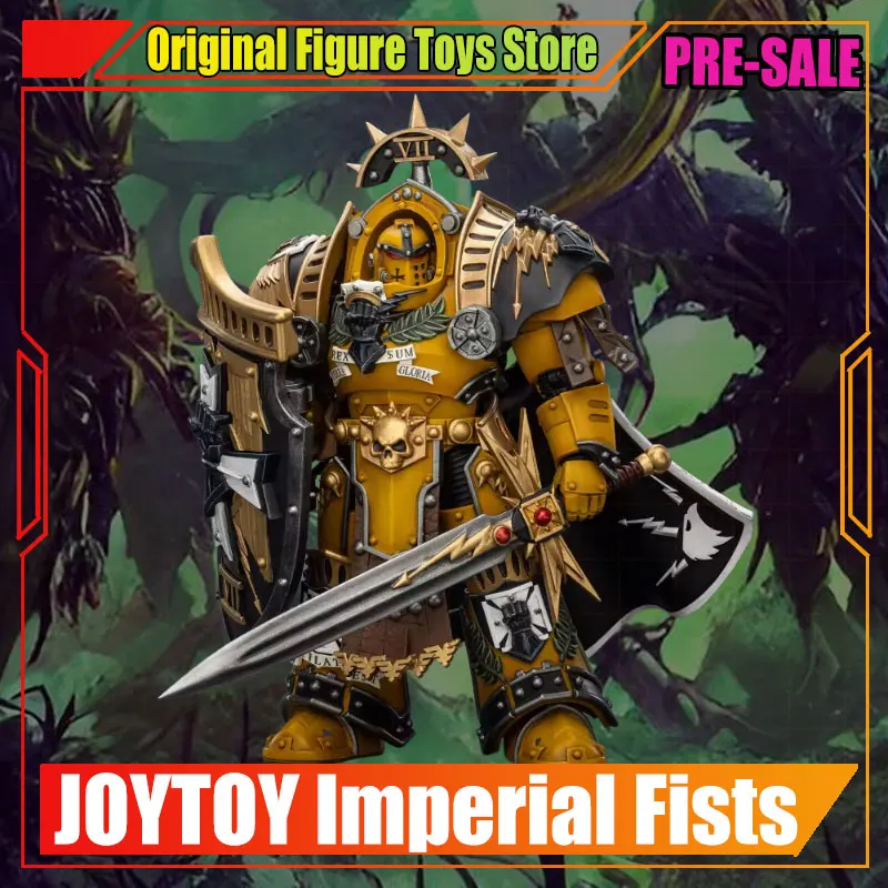 Фигурка JOYTOY 40k 1/18 «Имперские кулаки» — Лектор-консул, аниме-фигурка, модель лейборгина-терминатора в доспехах «Тартарос»
Фигурка JOYTOY 40k 1/18 «Имперские кулаки» — Лектор-консул, аниме-фигурка, модель лейборгина-терминатора в доспехах «Тартарос»