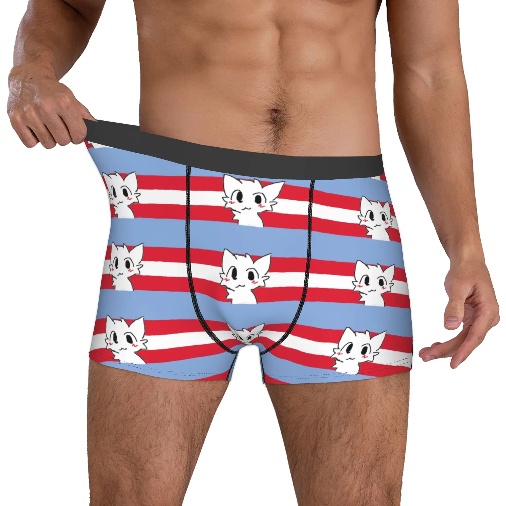 Custom Boykisser Silly Cat Boxers Shorts Men's Cute Cartoon Briefs Underwear Novelty Underpants
Custom Boykisser Silly Cat Boxers Shorts Men's Cute Cartoon Briefs Underwear Novelty Underpants
