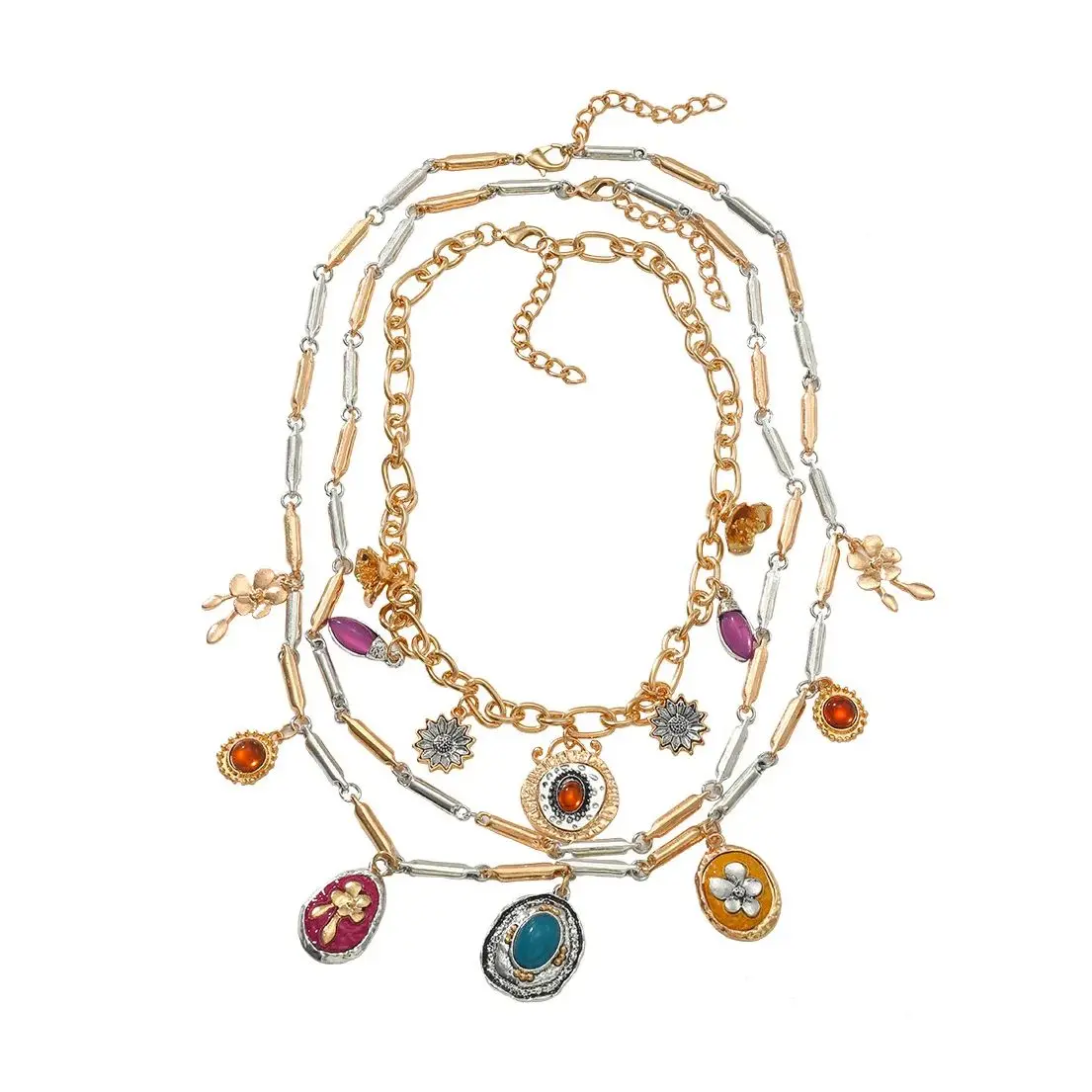 ZAA Multi-layer Personality Metal Water Drop Pendant Necklaces for Women Holiday Party Jewelry Gifts
ZAA Multi-layer Personality Metal Water Drop Pendant Necklaces for Women Holiday Party Jewelry Gifts