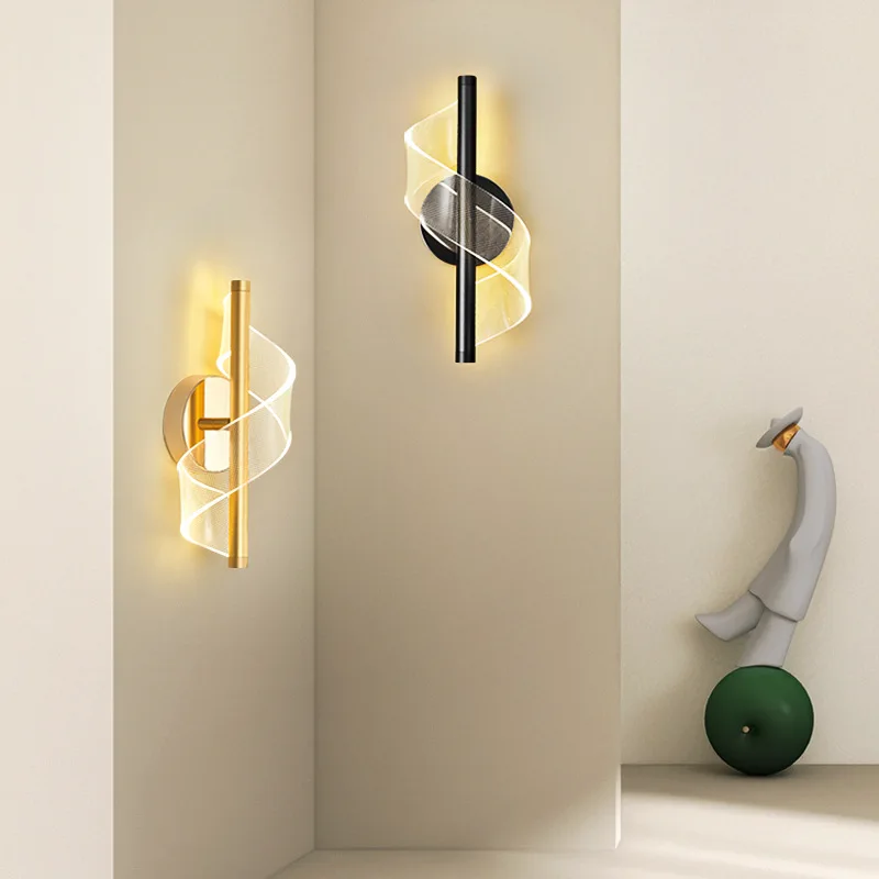 Modern LED Wall Lamp Indoor Lighting For Home Bedroom Bedside Living Room Corridor Stairs Decoration Internal Wall Sconce
Modern LED Wall Lamp Indoor Lighting For Home Bedroom Bedside Living Room Corridor Stairs Decoration Internal Wall Sconce