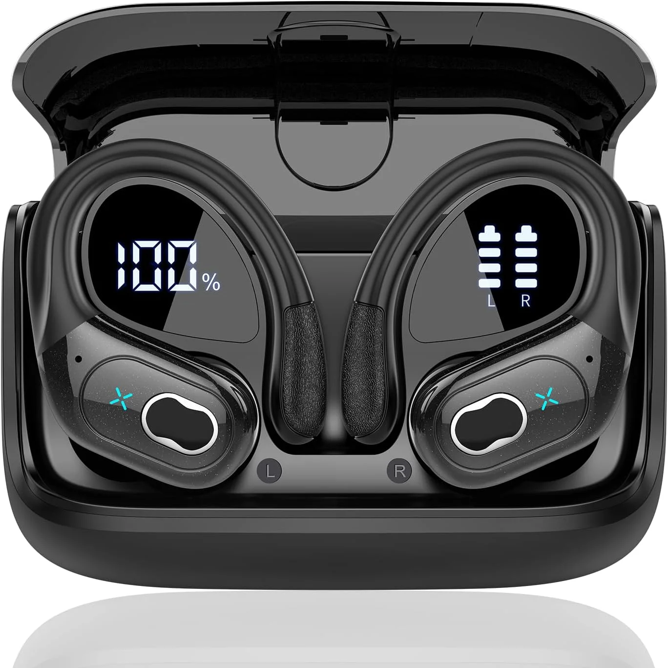 TWS Sports Earbuds Bluetooth 5.4 HIFI Bass Wireless Headphones LED Touch Hands-free Earphone Noise Cancelling Waterproof Headset
TWS Sports Earbuds Bluetooth 5.4 HIFI Bass Wireless Headphones LED Touch Hands-free Earphone Noise Cancelling Waterproof Headset