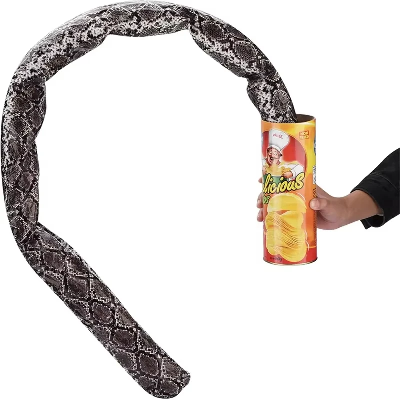 April Fool's Day Gift - Prank Potato Chip Snake, Surprise Jump Snake, Scary Trick Model, Potato Chip Barrel Snake, Party Gift
April Fool's Day Gift - Prank Potato Chip Snake, Surprise Jump Snake, Scary Trick Model, Potato Chip Barrel Snake, Party Gift