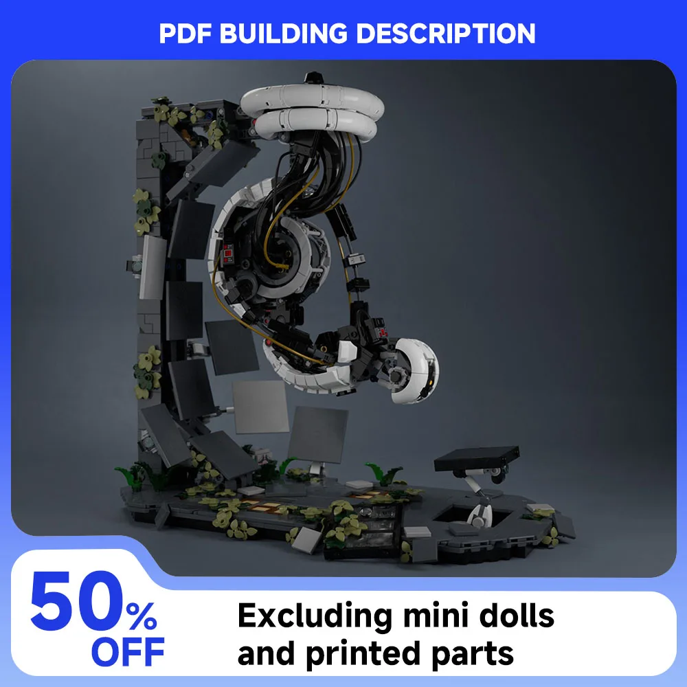 New 1867PCS MOC GLaDOS - Portal 2 Famous Game Icons Scenario Architecture Building Blocks Model Diy Creative Assembly Toys Gifts
New 1867PCS MOC GLaDOS - Portal 2 Famous Game Icons Scenario Architecture Building Blocks Model Diy Creative Assembly Toys Gifts