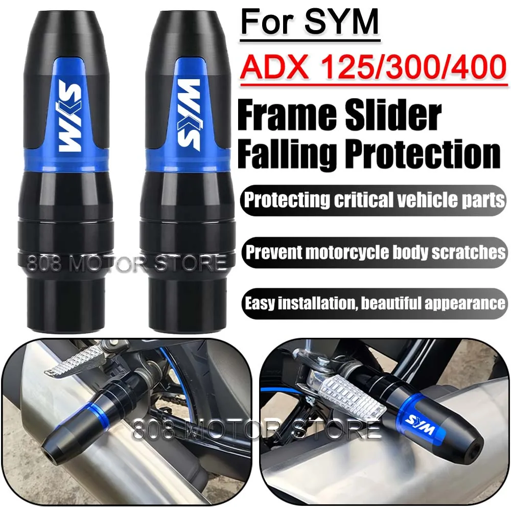 For SYM ADX adx 125 300 400 Motorcycle CNC Accessoires Falling protection Exhaust Slider Crash
For SYM ADX adx 125 300 400 Motorcycle CNC Accessoires Falling protection Exhaust Slider Crash