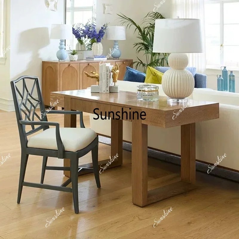 American rural retro simple modern solid wood desk
American rural retro simple modern solid wood desk