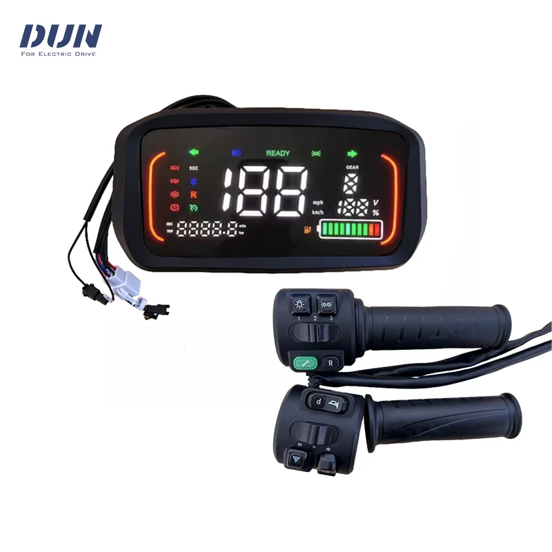 DN7 Colorful Display Lithium Battery One-LIN Communication 48V 60V 72V 96V 108V with T08 Throttle For VOTOL Fardriver Controller
DN7 Colorful Display Lithium Battery One-LIN Communication 48V 60V 72V 96V 108V with T08 Throttle For VOTOL Fardriver Controller