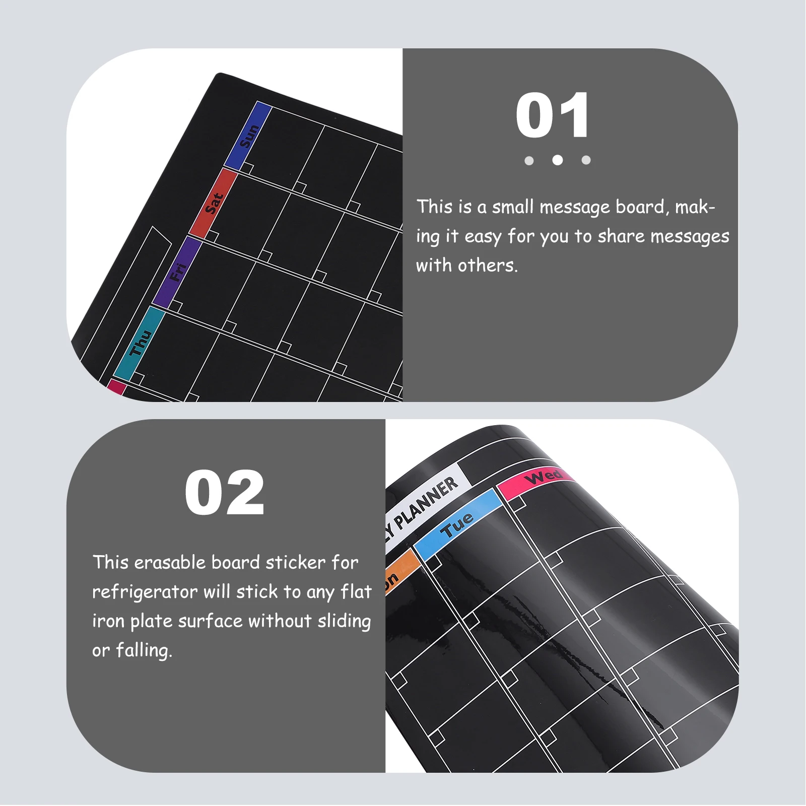 Magnetic Plan Board Erasable Fridge Monthly Planner PET Material Home Office Use Practical Memo Sharing Easy Reminder
Magnetic Plan Board Erasable Fridge Monthly Planner PET Material Home Office Use Practical Memo Sharing Easy Reminder