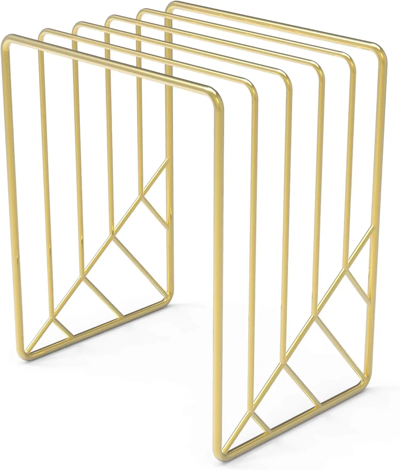 Metal Letter Sorter for Desk Organization, Gold Wire Desktop File Holder, Vena Collection
Metal Letter Sorter for Desk Organization, Gold Wire Desktop File Holder, Vena Collection