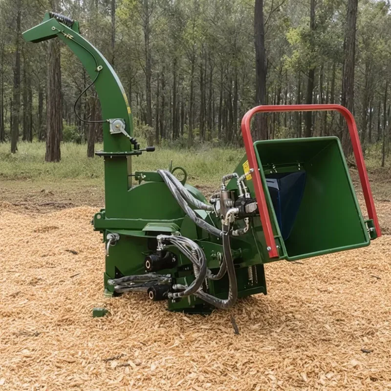 High Efficiency Mobile Wood Chipper Machine For Tree Branch Trunk Crushing Forestry Recycling Work
High Efficiency Mobile Wood Chipper Machine For Tree Branch Trunk Crushing Forestry Recycling Work