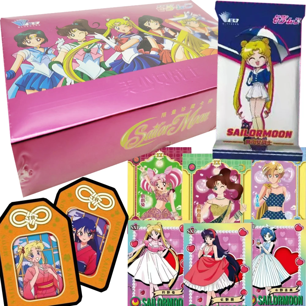 Sailor Moon Collection Cards Mizuno Ami Tsukino Usagi Anime Pearlescent Mermaid Cosplay Unique Creative Cards Gifts for Children
Sailor Moon Collection Cards Mizuno Ami Tsukino Usagi Anime Pearlescent Mermaid Cosplay Unique Creative Cards Gifts for Children