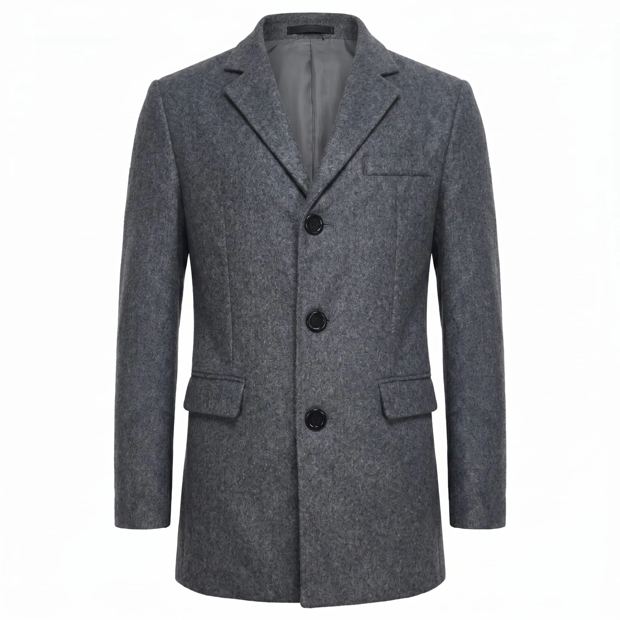 Men's Wool Blend Single Breasted Coat Autumn Winter Street Business Casual Commuting Man Suit Jacket M-2XL
Men's Wool Blend Single Breasted Coat Autumn Winter Street Business Casual Commuting Man Suit Jacket M-2XL